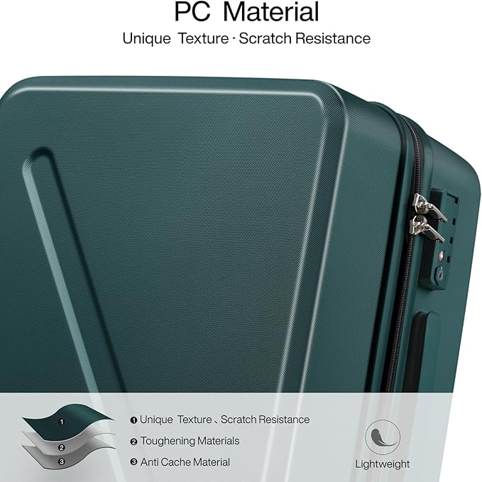 MILADA 16 Inch Underseat Carry On Luggage - Image 7
