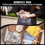 16 Pieces Clear Cosmetic Bags PVC Clear Makeup Bags TSA Approved Toiletry Bag - Image 7