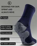 Elite Cushioned Compression Mid-crew Socks 4-Pack - Image 3
