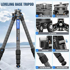 LEOFOTO LS-284CEXX Carbon Fiber Tripod - Image 2