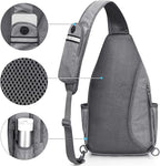 G4Free Sling Bag RFID Blocking Sling Backpack Crossbody Chest Bag Daypack - Image 6