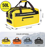 50L Waterproof Dry Duffle Bag Dry Backpack 840D TPU Heavy Duty Dry Bag - Image 4