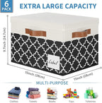 GhvyenntteS 6 Pack Fabric Storage Bins - Image 3