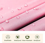 SaphiRose Unisex Rain Poncho Raincoat Hooded - Image 6