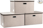 PRANDOM Extra Large Collapsible Storage Bins by Prandom