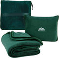 BlueHills Premium Soft Travel Blanket Pillow Airplane Flight Blanket Throw in by BlueHills