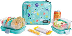 PackIt Freezable Classic Lunch Box, Happy Clouds, Built - Image 8