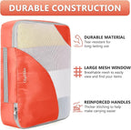 8 Set Packing Cubes for Travel, Gifts for Women Mom, Anti-Tearing Suitcase - Image 4