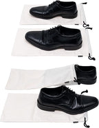 ZENPAC Cloth Shoe Bags for Travel, Washable Breathable Cotton Fabric for Luggage - Image 5