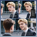 168 Languages AI Live Translation Earbuds, 4-in-1 Smart Mode Bluetooth 5.4 - Image 4