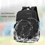 Men's Multilayer Backpack Business Casual Large Capacity Multifunctional Laptop - Image 7
