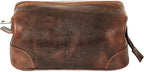 HLC Leather Toiletry Bag for Men - Image 6