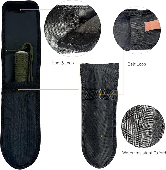 Small Camping Shovel, 9 in 1 Mini Hand Shovel, Portable Backpacking Trowel - Image 6