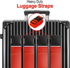 Luggage Straps for Suitcases TSA Approved Travel Belt 8 Pack by Chelmon - Image 3