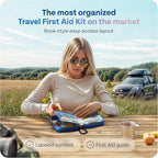 KeepGoing Travel First Aid Kit for Car, Camping and Outdoor Emergencies - Image 2