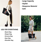 QOGiR Neoprene Multipurpose Beach Bag Tote - Image 4