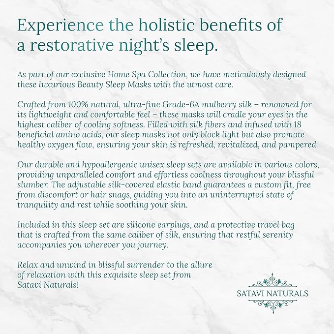 Mulberry Soft Silk Eye Mask for Sleeping - Image 7