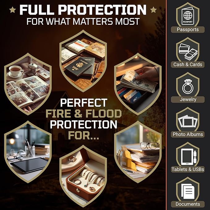 FIRESHIELD PRO Fireproof Document Box - Image 3