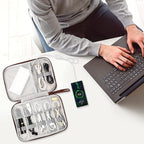 SELLYFELLY Electronics Organizer Travel Cord Organizer Case Compact Electronics - Image 7