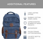 Ama Dablam Premium Original Canvas Backpack/ 17”Laptop/XL-30L/ Many Pockets | - Image 2