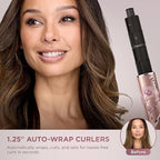 Shark FlexStyle Air Styling & Drying System, Powerful Hair Dryer Brush & Multi-Styler with Auto-Wrap Curlers, Concentrator Attachment and Storage Bag, Blossom Bliss, HD432RS