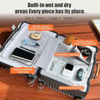 Aluminium Frame Carry on Luggage - Image 4