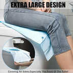 80 Pack Toilet Seat Covers Disposable 16x24 Inch XL Portable Toilet Liners - Image 5