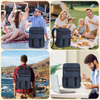 Cooler Backpack Soft Insulated Leak Proof 30 Cans Insulated Backpack Cooler - Image 6