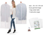 Garment Bags for Hanging Clothes, 6 Pack - Image 4