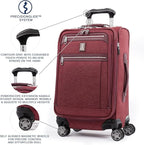 Travelpro Platinum Elite Softside Expandable Carry on Luggage, 8 Wheel Spinner - Image 2