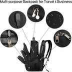 18.4 Laptop Backpack for Men, 55L-60L Extra Large Gaming Laptops Backpack - Image 6