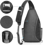 G4Free Sling Bag RFID Blocking Sling Backpack Crossbody Chest Bag Daypack - Image 7