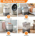 2 Pack Large Laundry Baskets, Laundry Hampers, Freestanding Waterproof - Image 7