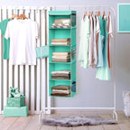 Simple Houseware 5 Shelf Hanging Closet Organizer - Image 5