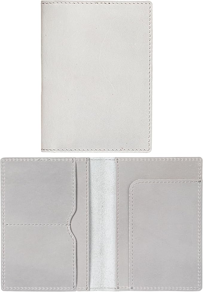 HIFA Leather Passport Holder, Handmade Passport Cover by HIFA