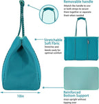 QOGiR Neoprene Multipurpose Beach Bag Tote - Image 4