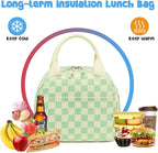 Bluboon Lunch Box for Women men Insulated Cute Corduroy Lunch bag, Reusable - Image 4