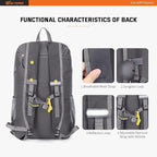 SKYSPER Lightweight Packable Backpack - 30L Hiking Daypack - Image 4