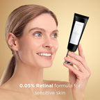 MATKAS Korean Active Capsule 0.05% Retinal Hybrid Face Cream - 1.7 Fl Oz. Night Time Face Moisturizer, Korean Skin Care Anti Aging Moisturizer, Retinal Night Cream + Ceramide Skin Barrier Repair Serum