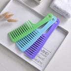 Wide Tooth comb, Large Detangling Comb for Women and Men, Durable Styling Brush for Curly, Long, Wet Hair Types - Professional Hair Care.