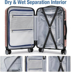 KYME Carry On Luggage 22x14x9 Airline Approved - Image 5