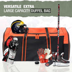 Jetstream Heavy Duty Multi Pocket Durable Sports Gym Equipment Travel Duffel Bag - Image 3