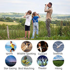 POLDR 12X25 Small Pocket Binoculars Compact Adults, Mini Kids Binoculars Boys - Image 7