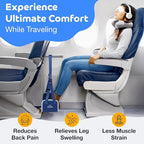 Portable Airplane Foot Hammock for Plane Travel - Image 4