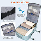 PIJUSHI Travel Backpack for Women Expandable Carry on Luggage Backpack Airline - Image 3