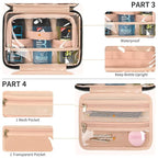 CUBETASTIC Hanging Travel Toiletry Bag, Portable Travel Makeup Bag - Image 4