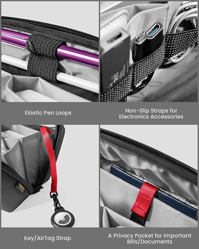 tomtoc Electronic Organizer Accessory Pouch - Image 3