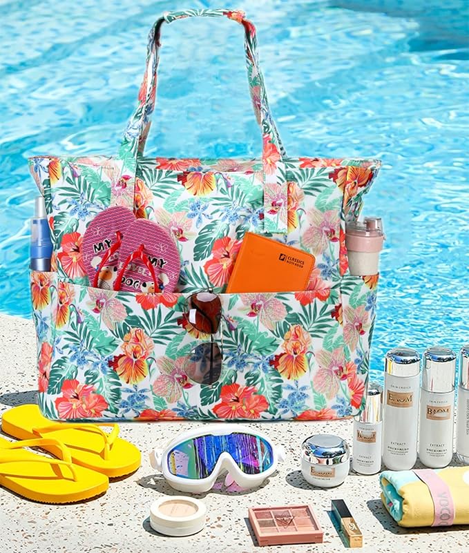 Waterproof Beach Tote Pool Bags - Image 9