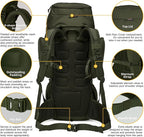 Mardingtop 60L Military Internal Frame Backpack - Image 5