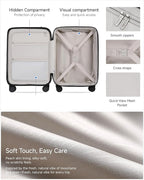 LUGGEX Carry On Luggage 22x14x9 Airline Approved, FLO5 Expandable Polycarbonate - Image 7